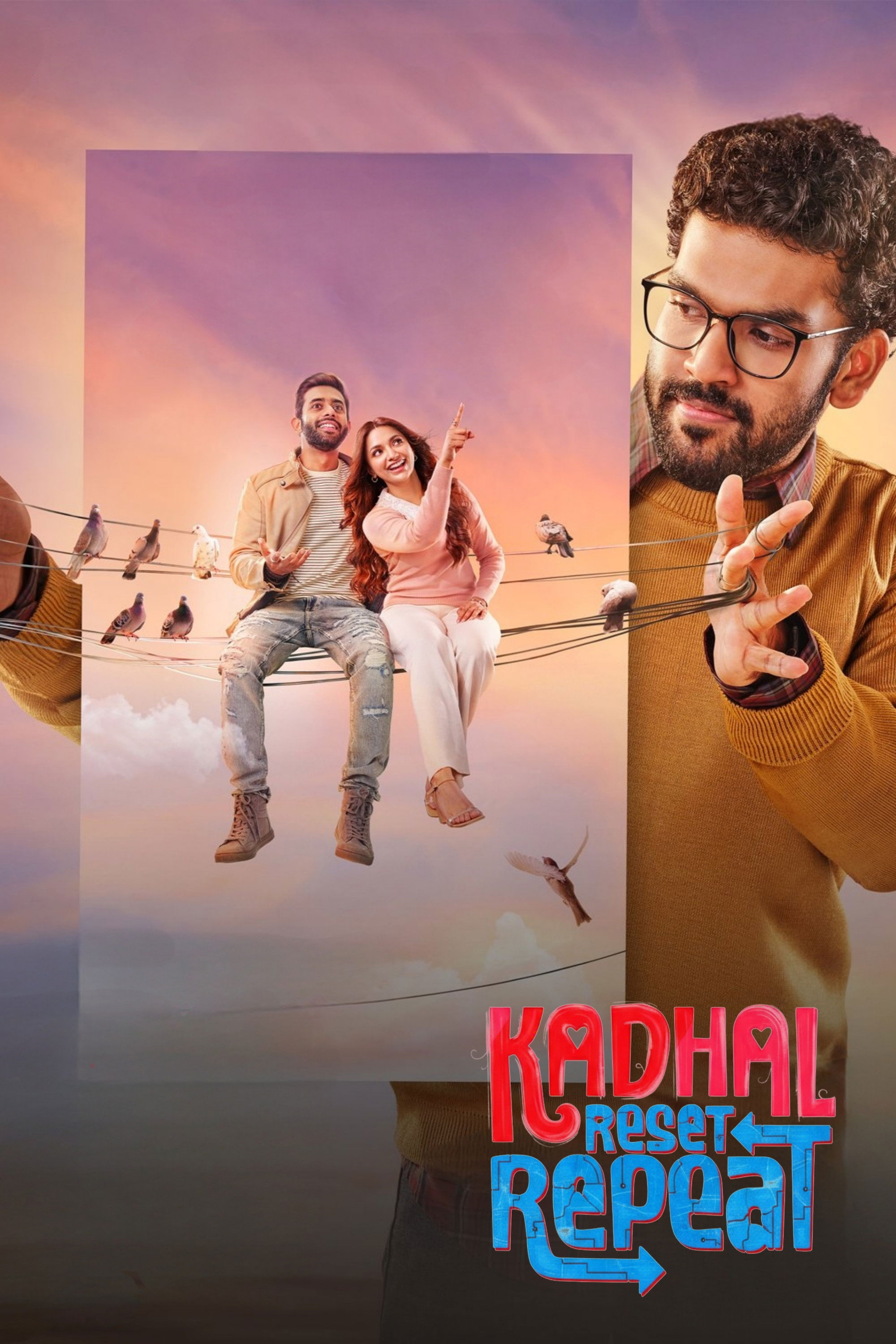 Kadhal Reset Repeat Hindi Dubbed Movie Poster (2026)