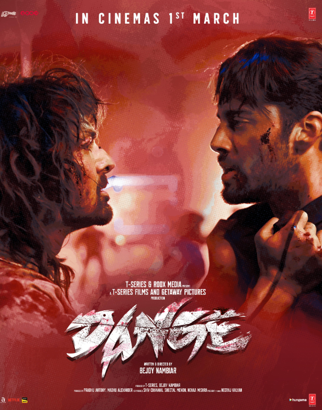 Dange Hindi Dubbed Movie Poster (2024)