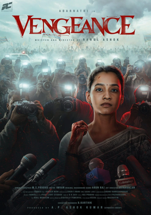 Vengeance Hindi Dubbed Movie Poster (2026)
